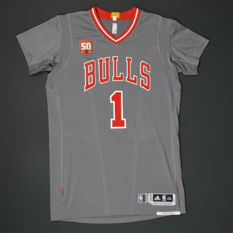 Vind fantastische aanbiedingen voor derrick rose jersey. Derrick Rose - Chicago Bulls - Game-Worn Pride Jersey w ...