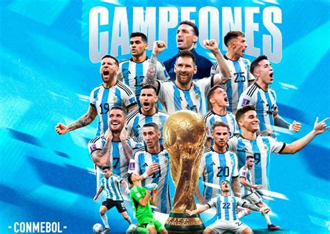 Cómo quedó la Selección Argentina en el ranking de campeones mundiales
