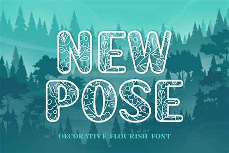 New Pose Font By Creative Fabrica Fonts · Creative Fabrica
