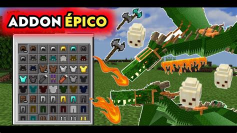 El Mejor Addon De Dragones Para Minecraft Pe 116 Reign Of Dragon