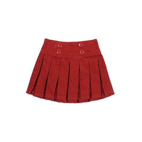 Girls Corduroy Skirt 1 6years 17 Brl Liked On Polyvore Featuring