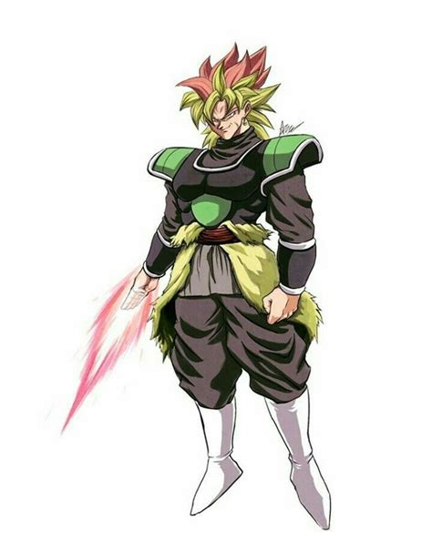 Black And Broly Fusion Anime Dragon Ball Super Dragon Ball Art Dragon