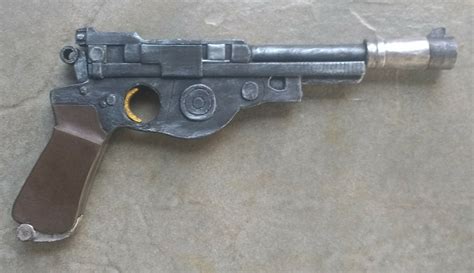 The Mandalorians Blaster Pistol Replica Made Out Of Paper Hope You