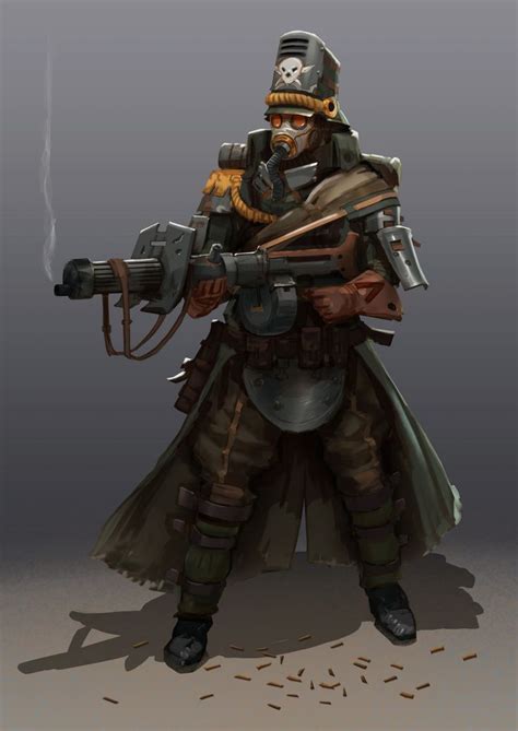 Artstation Soldiers Alexander Trufanov Dieselpunk Steampunk Armor