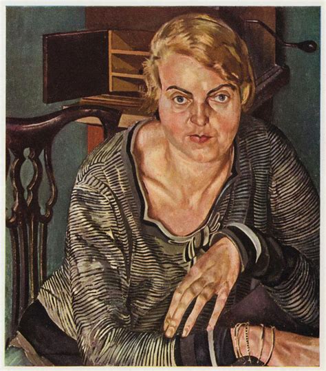 Stanley Spencer Portrait Of Patricia Preece 1933 Rmuseum