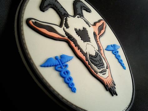 Great Fundraiser Patch For Airsoft Tactical Goat
