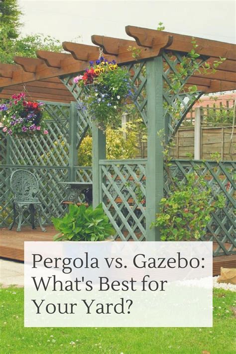 Whats The Difference Between A Pergola And A Gazebo We Tell You With