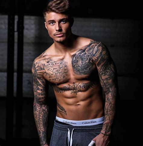 facebook johnny edlind sexy tattooed men chest tattoo men