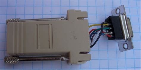 Serial Connection Db9 To Rj45 Gridlink User Manual