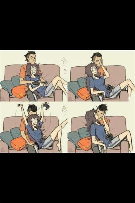Gamer Couple Cute Couple Comics Cute Relationship Pictures Gamer Couple