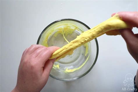 Butter Slime How To Easily Make Butter Slime Ab Crafty