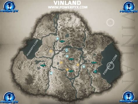 Assassins Creed Valhalla Full Map All Regions Locations Dexerto