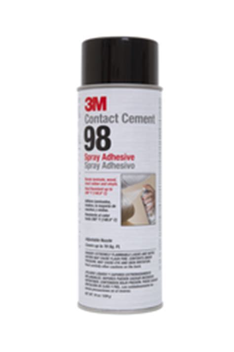3M 98 3M Contact Cement 98 Spray Adhesive | Hillas.com