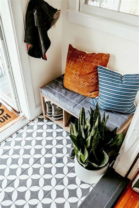 30 Unusual Diy Painted Tile Floor Ideas With Stencils That Anyone Can