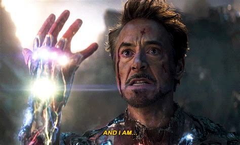 I Am Inevitablei Am Iron Man Avengers Endgame 2019 The