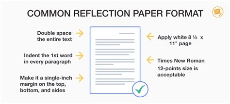 You should obligatorily follow a certain format. How to Write a Reflection Paper: Guide with Example Paper ...