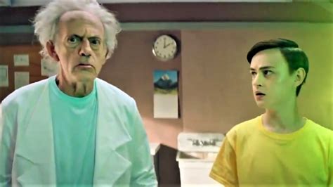 Christopher Lloyd And Jaeden Martell Are Live Action Rick And Morty In