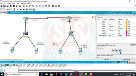Send PDU Message Packets In Cisco Packet Tracer Networking Tutorial