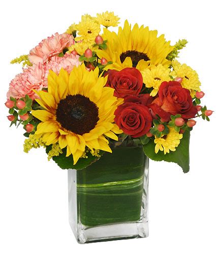 Season For Sunflowers Floral Arrangement In Austin Tx Ali Bleu Flowers