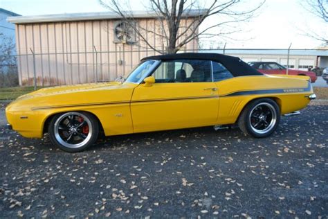 1969 Chevrolet Camaro Ralley Sport 98360 Miles Yellow Convertible 383