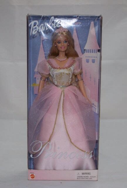 Mattel Barbie Princess In Pink Dress Unopened Ebay