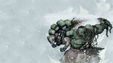 Hulk Vs Wolverine 1920x1080 Wallpapers