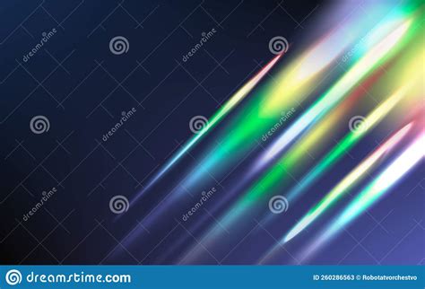 Rainbow Crystal Light Leak Flare Reflection Colorful Optical Rainbow