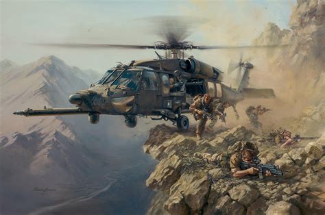 Black Hawk Mh 60k Special Delivery By Stuart Brown 3000×1992 R