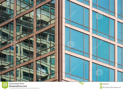 Window Glass Of Business Building Modern Architecture