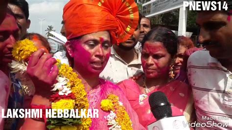 lakshmihebbalkar lakshmi hebbalkar after win assembly election youtube