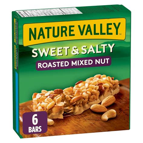 Nature Valley Sweet And Salty Roasted Mixed Nut Chewy Granola Bars