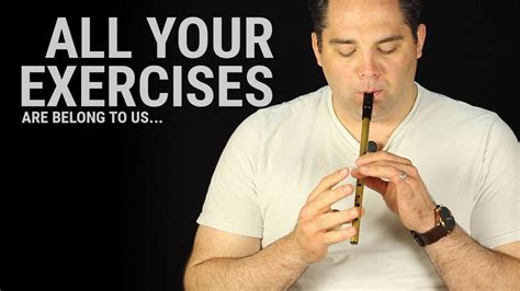 Tin Whistle Lesson All The Exercises Youtube