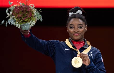 Simone Biles 23rd Medal In World Championships Ties Record
