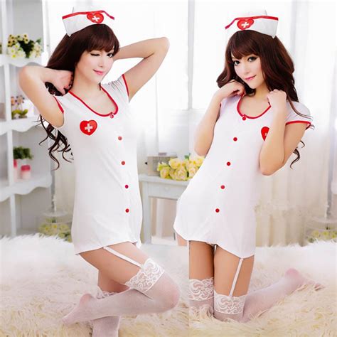 Buy 2018 Sexy Nurse Uniforms Hot Women Role Playing Nurse Costumes Lingerie