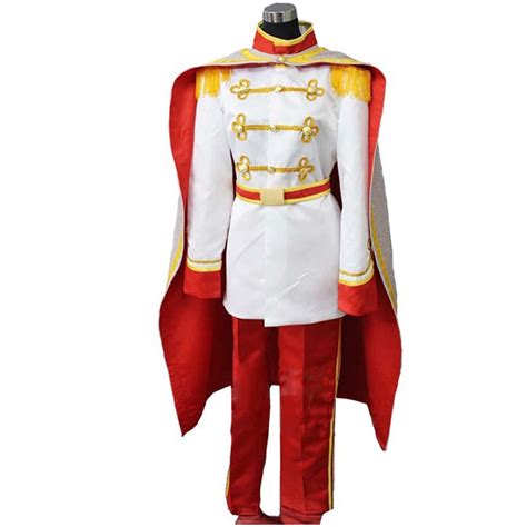 2017 Custom Made Adult Prince Charming Cosplay Costume From Cinderella