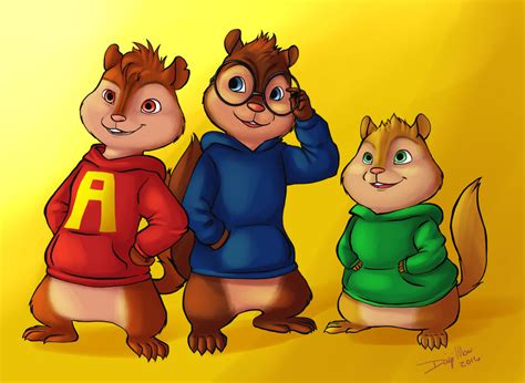Alvin And The Chipmunks By Saiyajaydb On Deviantart