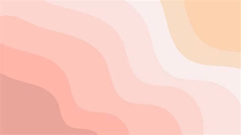 Download Aesthetic Minimalist Pink Waves Wallpaper