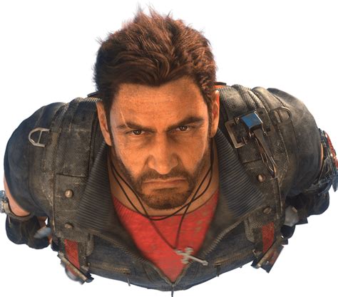 Image Jc3 Rico Face Close Up Cleared Backgroundpng Just Cause