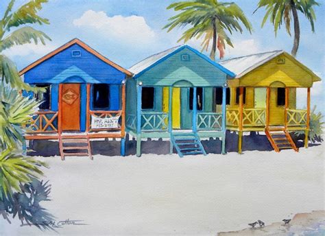 Watercolor Paintings Of Beach Houses 1000 Images About Beach House