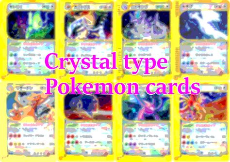 Rookie cards, autographs and more. List of All Crystal type 9 Pokemon cards Japanese Let's check the market value! - PokeBoon JAPAN