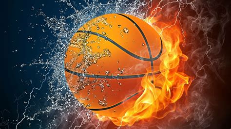 Fire And Water Basketball