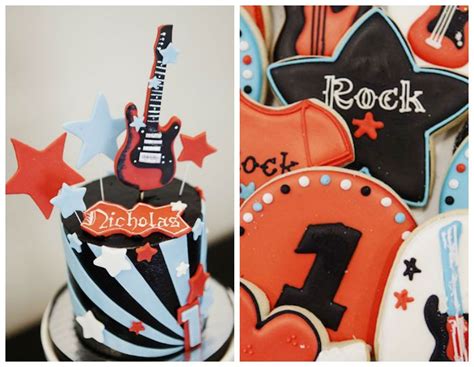 Rock Star Birthday Party Via Karas Party Ideas
