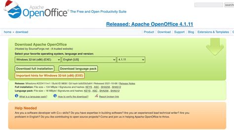 Comment Installer Apache Openoffice Sur Windows Stacklima