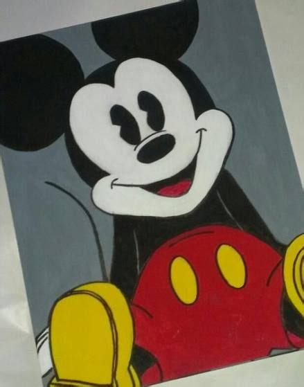 57 New Ideas Painting Acrylic Disney Mickey Mouse Painting With