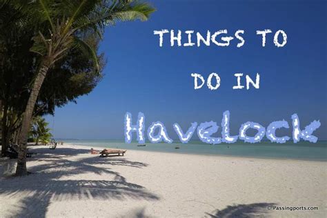 Exploring Havelock Island Things To Do And Places To See Passing Ports