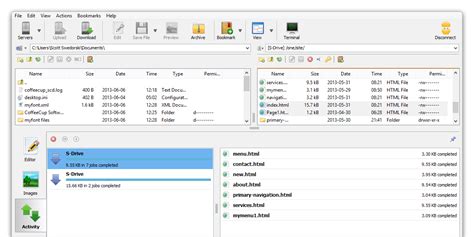 The filezilla client not only supports ftp, but also ftp over tls (ftps) and sftp. Free FTP | CoffeeCup Software