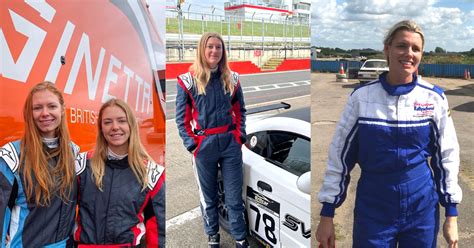 Four Female Drivers Confirmed Take To Compete In Gt Academy Ginetta