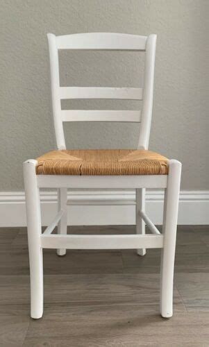 Pottery Barn Isabella Dining Chairs Set Of 6 Solid Wood Condition