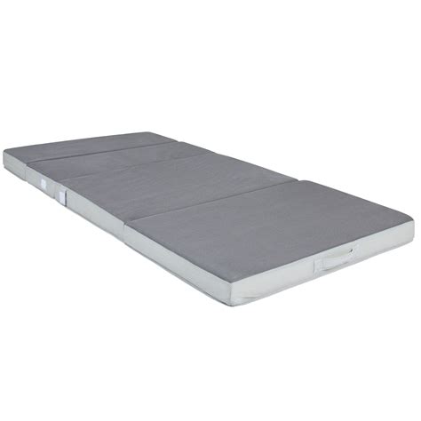 Great savings & free delivery / collection on many items. BCP 4in Folding Portable Twin Mattress Topper - Gray | eBay