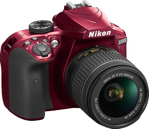 Nikon D3400 Red Digital Slr Camera 1572